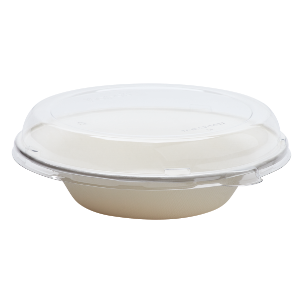 [200 ct] Plastic Dome Bowl Lids | PET | 211.9 mm