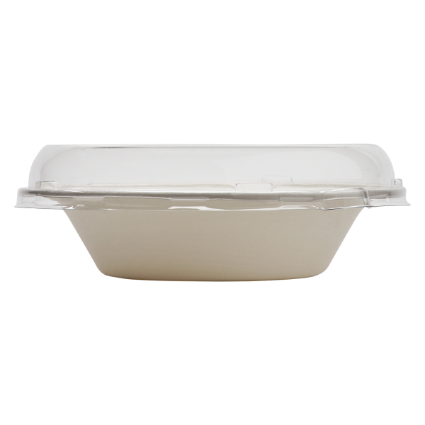 [200 ct] Plastic Dome Bowl Lids | PET | 211.9 mm