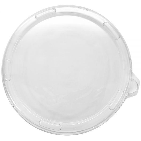 [200 ct] 9" Disposable Dome Lids for Molded Fiber Plates | PET