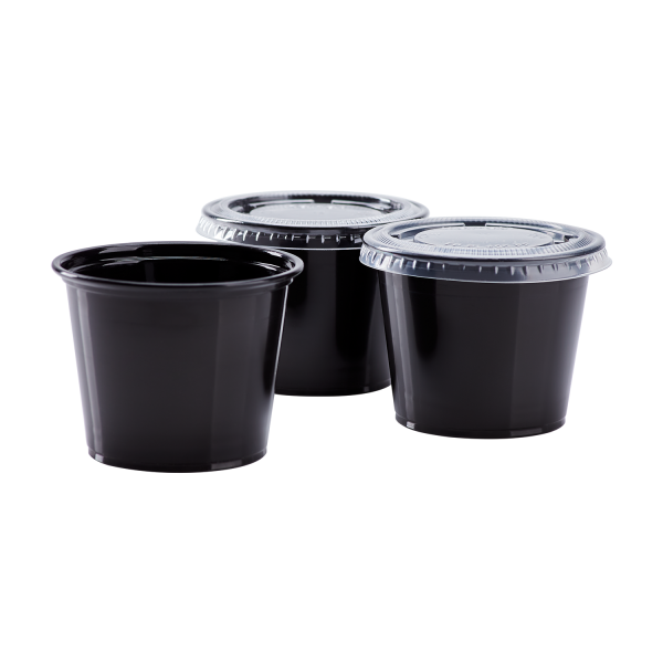 [2,500 ct] 3.25-5.5 oz PET Portion Cup Lids (73 mm)