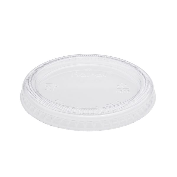 [2,500 ct] PET Plastic Portion Cup Lids (60 mm)