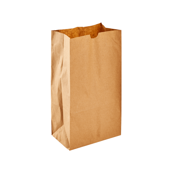 [2,000 ct] 6 lb Paper Bag, Kraft