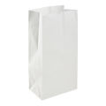 [1,000 ct] 8 lb Paper Bag, White