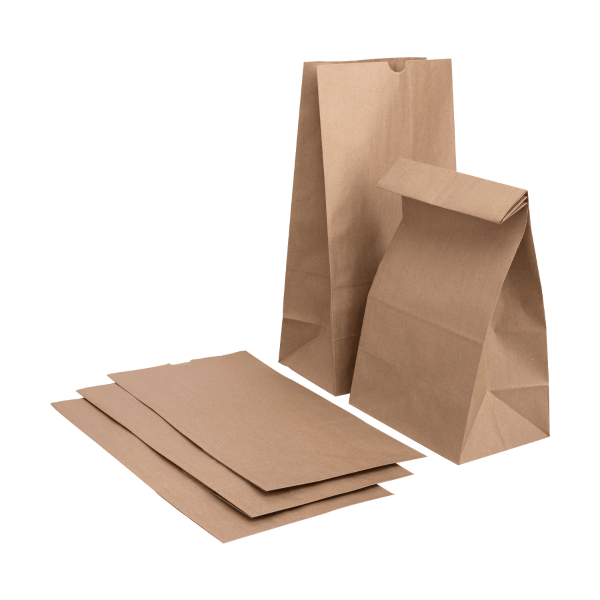 [500 ct] 20 lb Paper Bag, Kraft