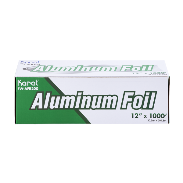 12" x 1000' Standard Aluminum Foil Roll - 1 roll
