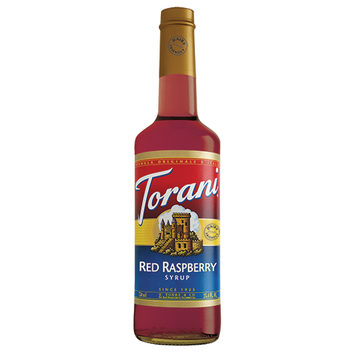 Torani Red Raspberry Syrup - Bottle (750mL)