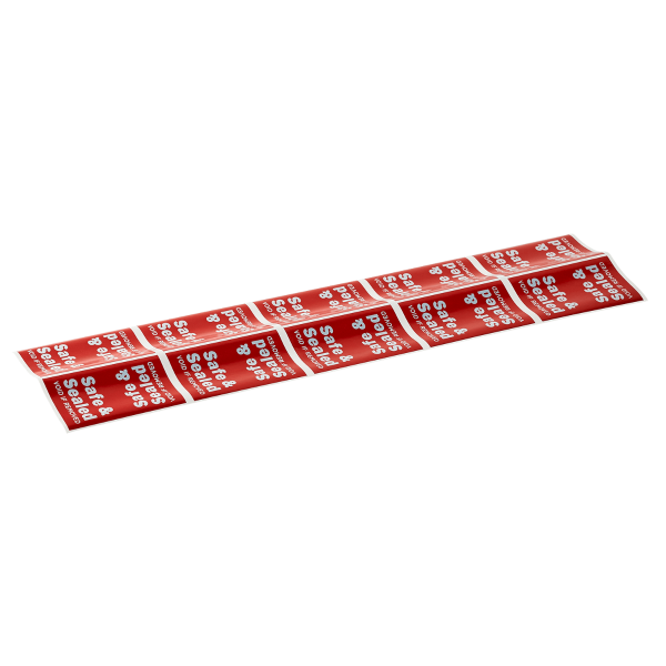 [2,500 ct] Tamper Evident Labels (1 1/2” x 2 1/3”)