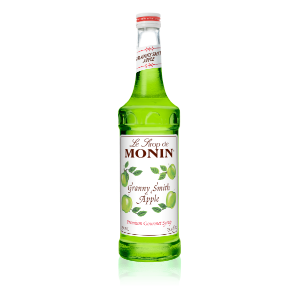 Monin Granny Smith Apple Syrup - Bottle (750mL)