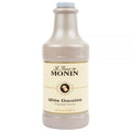 Monin White Chocolate Sauce - Bottle (64oz)
