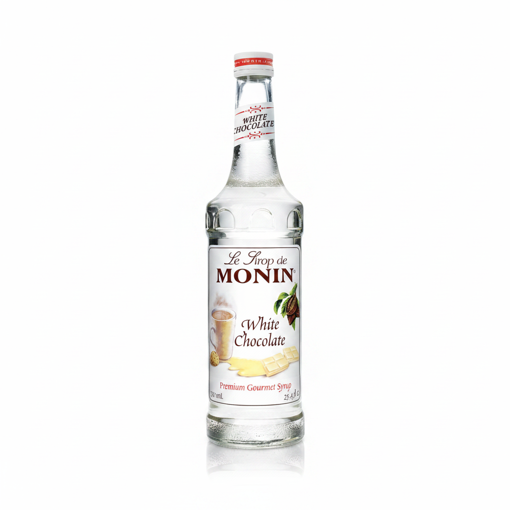 Monin White Chocolate Syrup - Bottle (750mL)