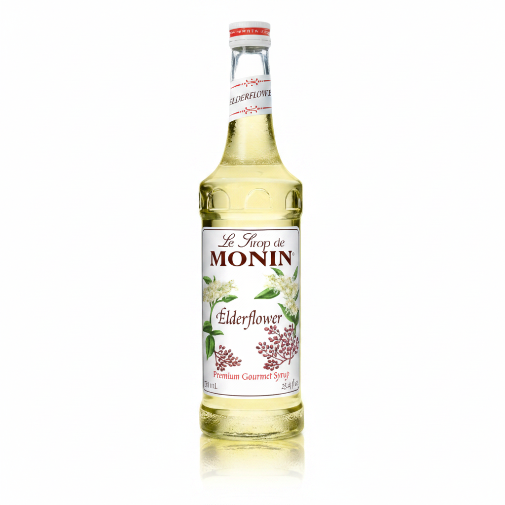 Monin Elderflower Syrup - Bottle (750mL)