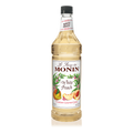 Monin White Peach Syrup - Bottle (1L)