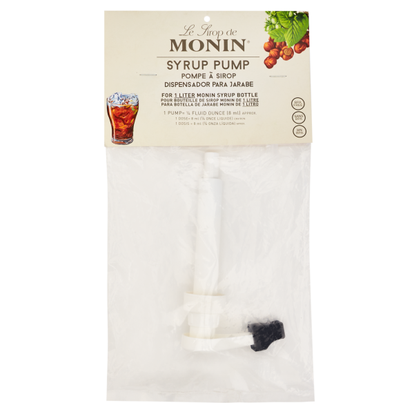 Monin Syrup Pump, for 1.0L Syrup bottles - 1 pc