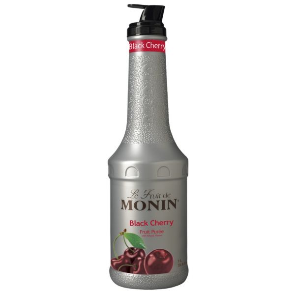 Monin Black Cherry Fruit Puree - Bottle (1L)