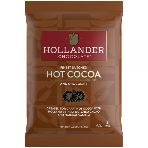 Hollander Premium Dutched Hot Cocoa - Bag (2.5 lbs)