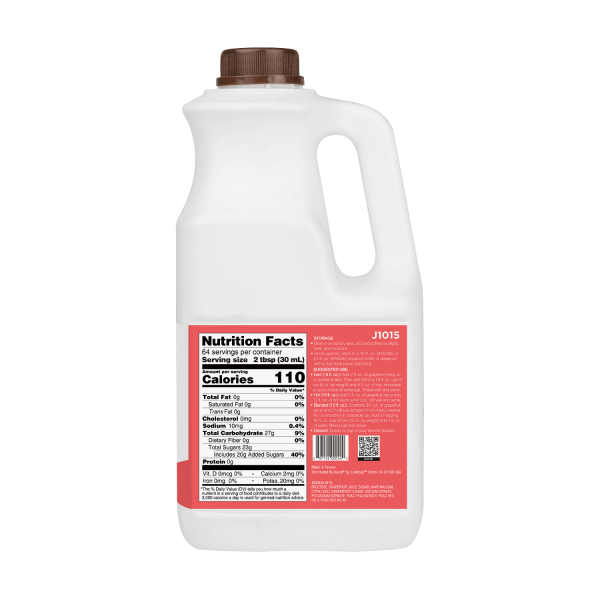 Grapefruit Syrup - Bottle (64oz)