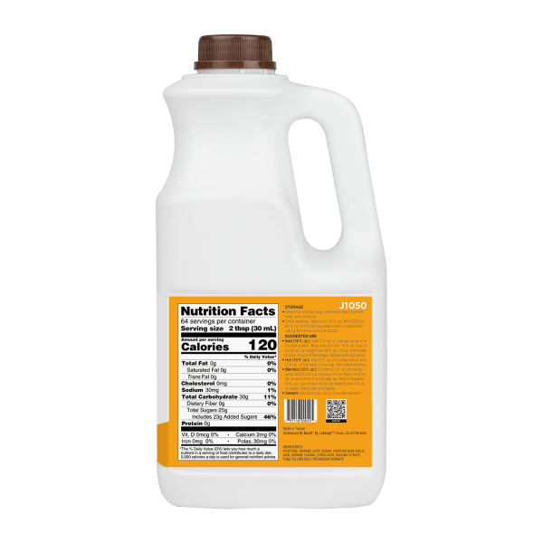 Orange Syrup - Bottle (64oz)