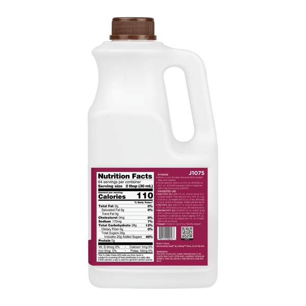 Plum Syrup - Bottle (64oz)