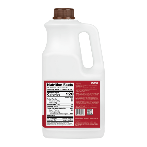 Hibiscus (Jamaica) Syrup - Bottle (64oz)