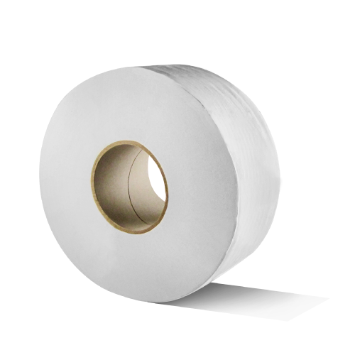 [12 Rolls] 9" 2-Ply Jumbo Tissue Rolls