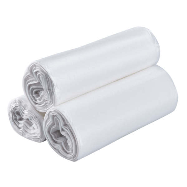 [1,000 Bags] High Density 4-7 Gallon Trash Bags (24" x 24"), 6 Micron