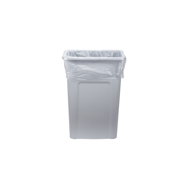 [1,000 Bags] High Density 4-7 Gallon Trash Bags (24" x 24"), 6 Micron