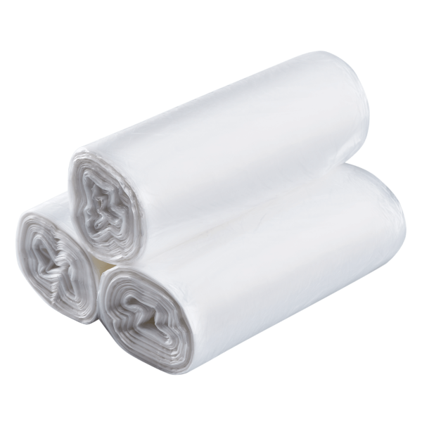 [1,000 Bags] High Density 12-16 Gallon Trash Bags (24" x 33"), 6 Micron