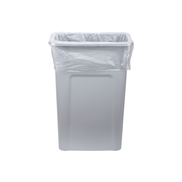 [500 Bags] High Density 20-30 Gallon Trash Bags (30" x 37"), 10 Micron