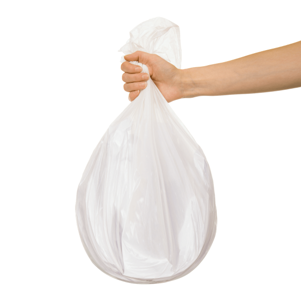 [500 Bags] High Density 20-30 Gallon Trash Bags (30" x 37"), 10 Micron