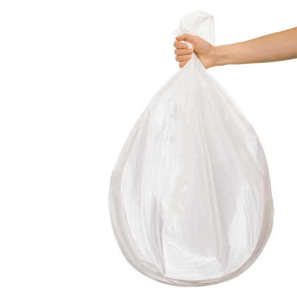 [200 Bags] High Density 55-60 Gallon Trash Bags (38" x 60"), 17 Micron