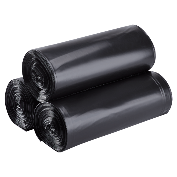 [100 Bags] Low Density 40-45 Gallon Trash Bags (40" x 46"), 1.2 Mil