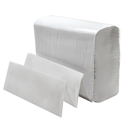 [12 Packs] Multifold Paper Towels, White