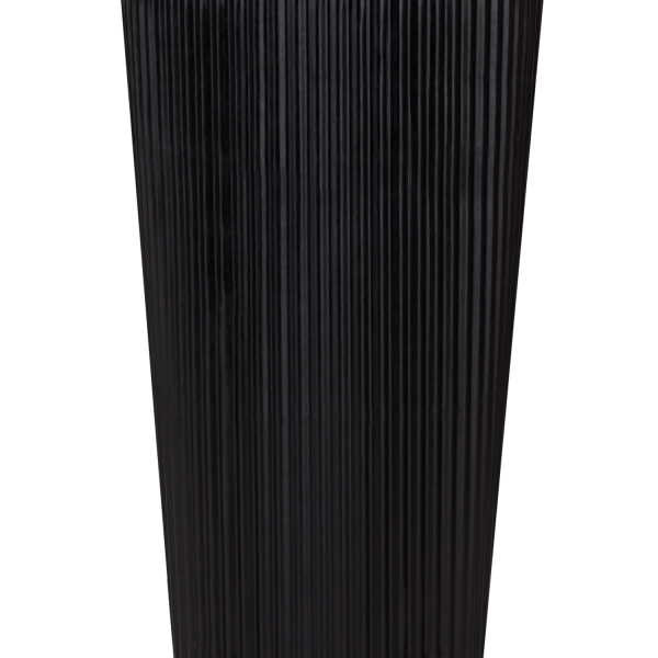 [500 ct] 20 oz Paper Coffee Cups | Ripple | 90 mm | Black