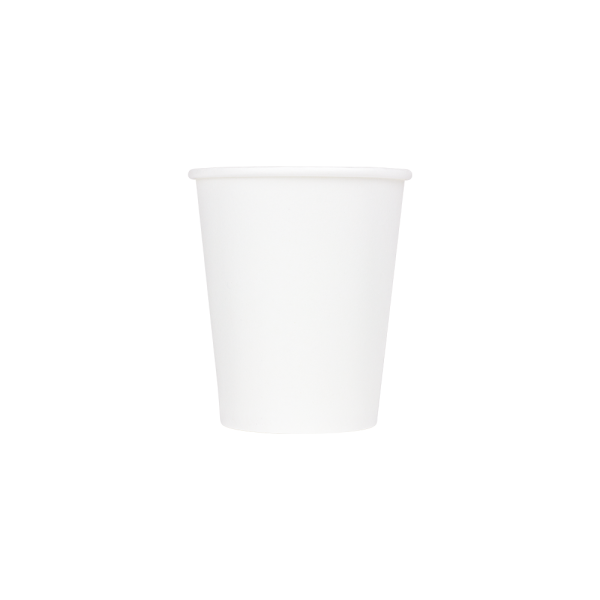 [1,000 ct] 6 oz Paper Coffee Cups | White | 70 mm