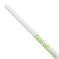 Karat Earth 10.25" Jumbo Paper Straw (5mm) Paper Wrapped, White - 1,200 pcs