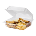 Karat Earth 8''x8'' PLA Hinged Container - 250 pcs