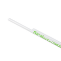 Karat Earth 8.75" Giant PLA Straw (7mm) Paper Wrapped, Clear - 2,500 pcs