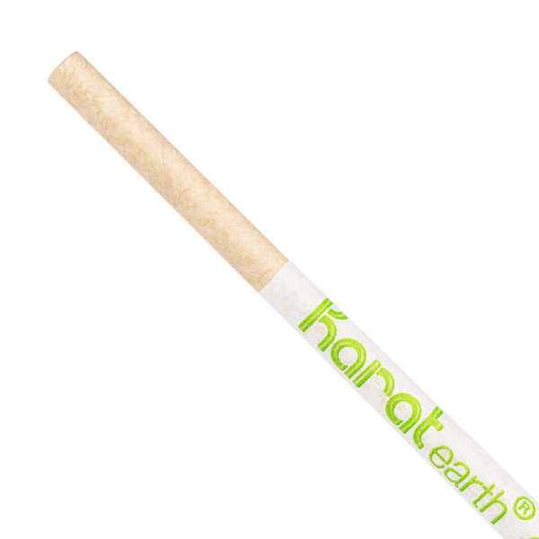 Karat Earth 7.75" Paper Jumbo Straw Paper Wrapped, Kraft - 2,000 pcs