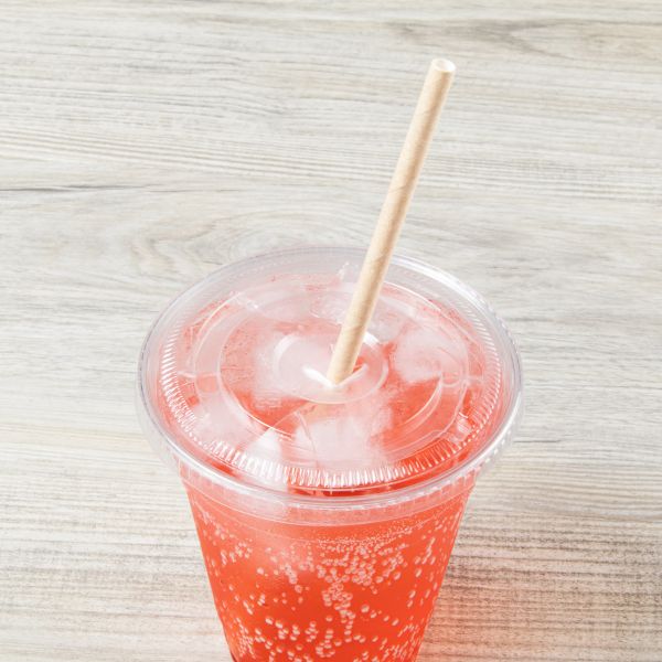 Karat Earth 7.75" Paper Jumbo Straw Paper Wrapped, Kraft - 2,000 pcs