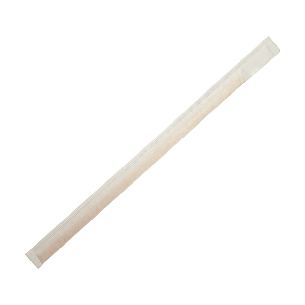 Karat Earth 7.5" Wooden Coffee Stirrer Paper, Wrapped - 5,000 pcs