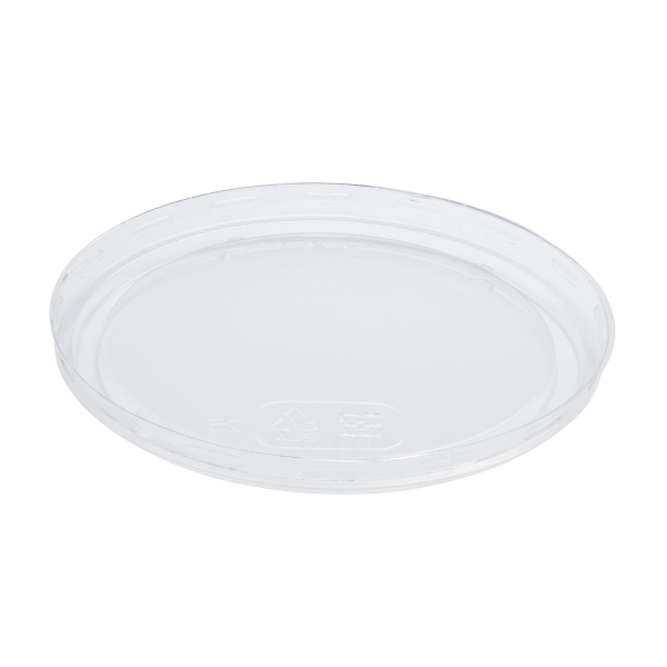 Karat Earth Lid for 8-32 oz. PLA Deli Container (117mm), Clear - 500 pcs