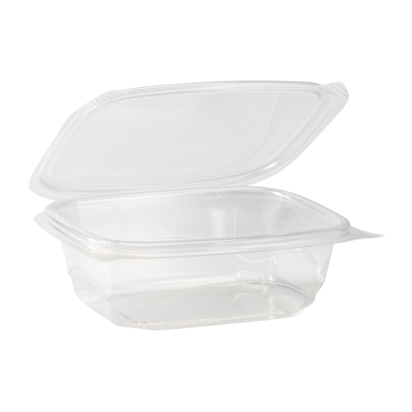 Karat Earth 12oz PLA Hinged Deli Container - 200 pcs