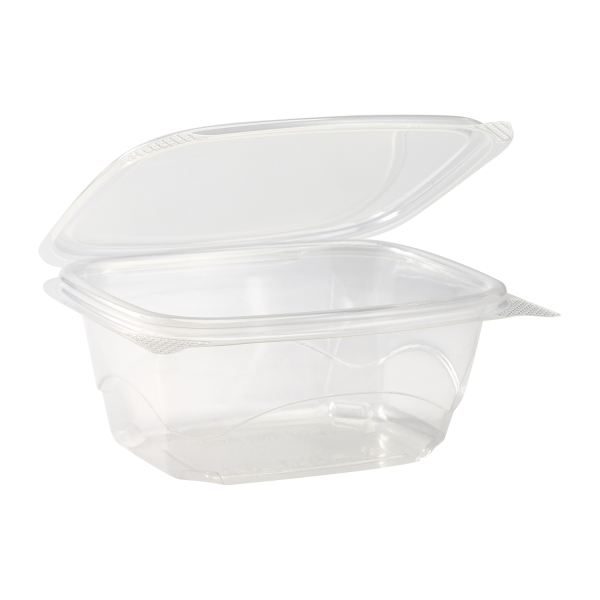 Karat Earth 16oz PLA Hinged Deli Container - 200 pcs