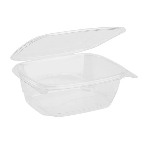Karat Earth 32oz PLA Hinged Deli Container - 200 pcs