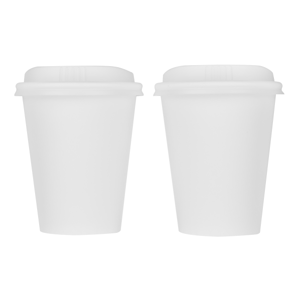 Karat Earth 8oz Eco-Friendly Paper Hot Cups (80mm), White - 1,000 pcs