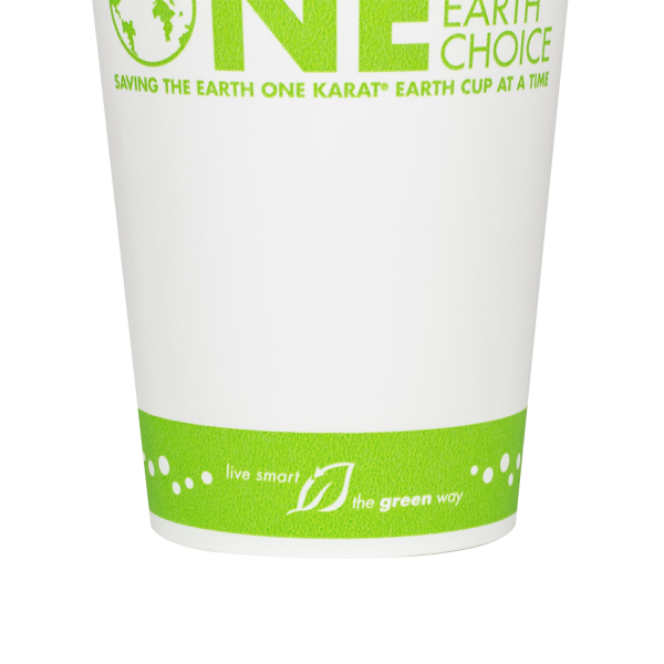 Karat Earth 16oz Eco-Friendly Paper Hot Cups (90mm), Generic Print - 1,000 pcs