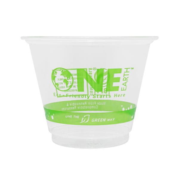 Karat Earth 9oz Generic PLA Cup (92mm), Stock Print - 1,000 pcs