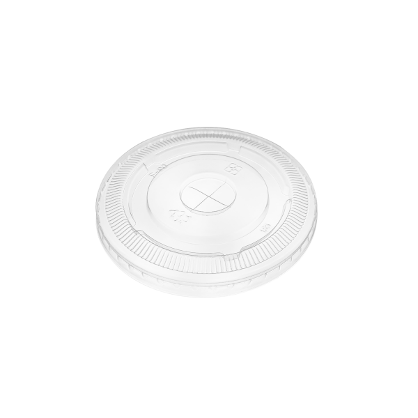 [1,000 ct] Plastic Cup Lids | PET | 90 mm