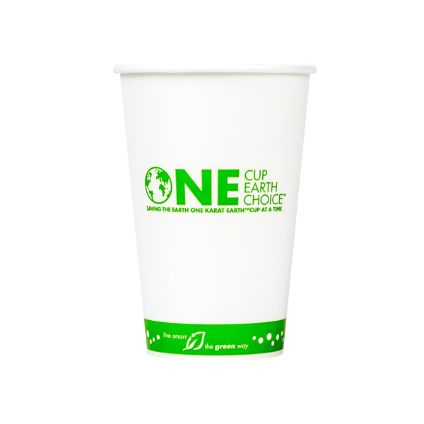 Karat Earth 16oz Eco-Friendly Paper Cold Cups (90mm), Generic Print - 1,000 pcs
