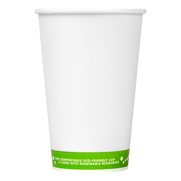 Karat Earth 16oz Eco-Friendly Paper Cold Cups (90mm), Generic Print - 1,000 pcs